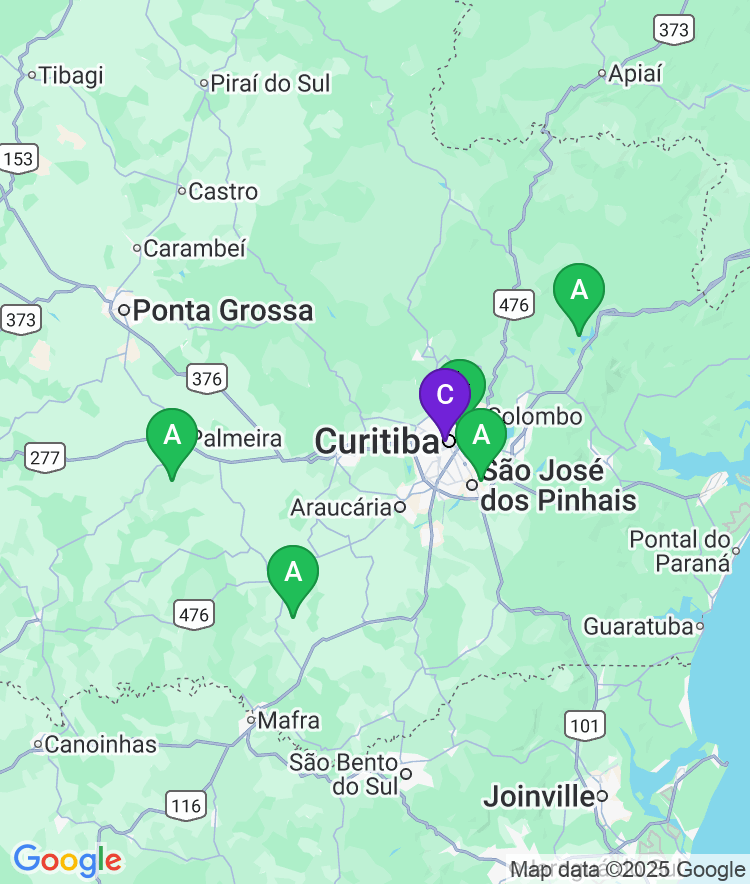 Curitiba Available Airport Options